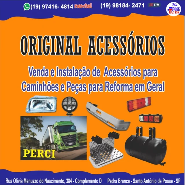 ORIGINAL ACESSÓRIOS ORIGINAL ACESSÓRIOS